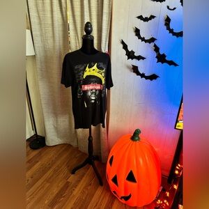 Black Graphic Tee - Short Sleeve Notorious Big. Biggie Smalls